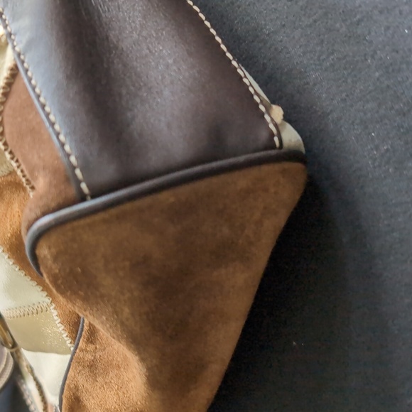 Rare Coach Leather Patchwork Satchel - Picture 7 of 8